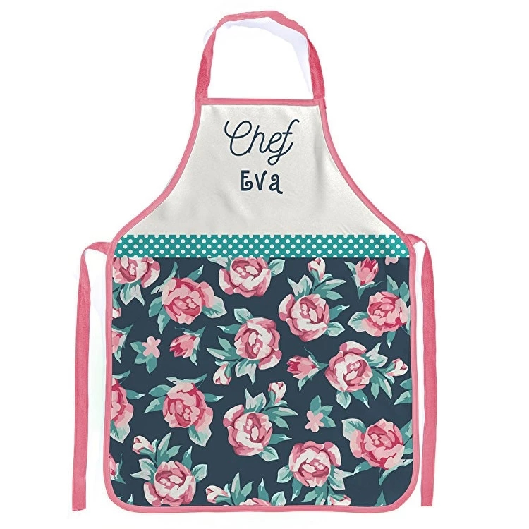 Custom Wholesale Promotion Polyester Cotton Individuality Funny Bar Waiter Apron with Printing