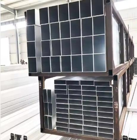 15mm Oval and Square Aluminum Extrusion Tube Construction Material