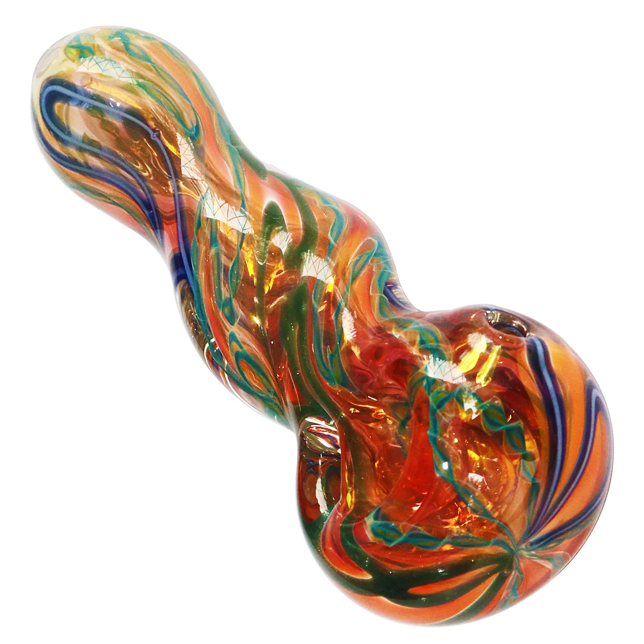 Gp-0908 Giliglass 5 Inches Oil Burner Sweet Puff Smoking Glass Water Hand Pipe Hookah Hose