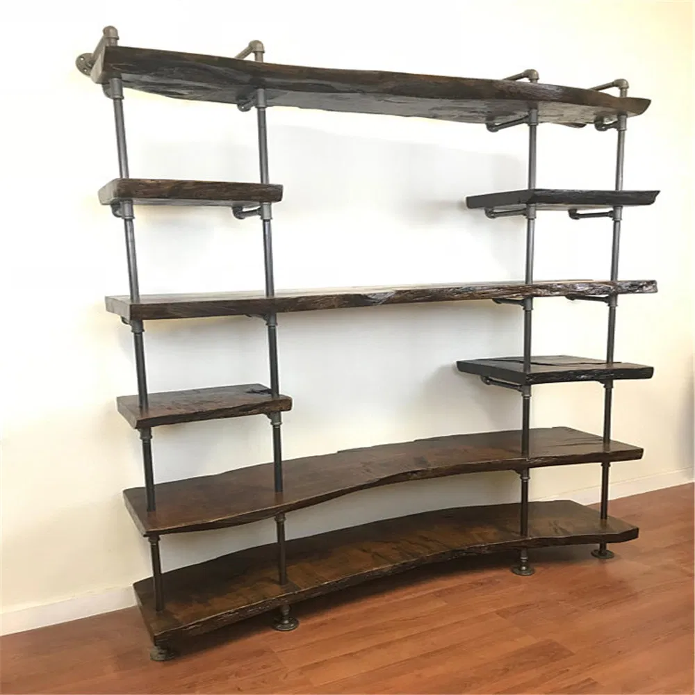 Cast Wrought Iron Coupling Pipe Fitting Nipple for DIY Antique Rustic Pipe Shelf Bookcase