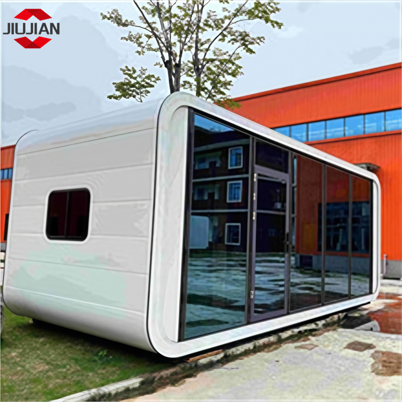 2025 High Quality Modern Prefab Apple Cabin House with Bathroom and Bedroom