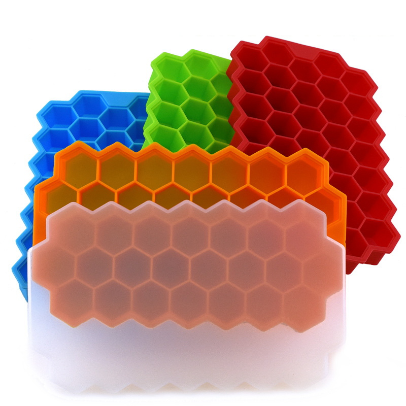 Форма для льда 37 ячеек Honeycomb из пищевого силикона