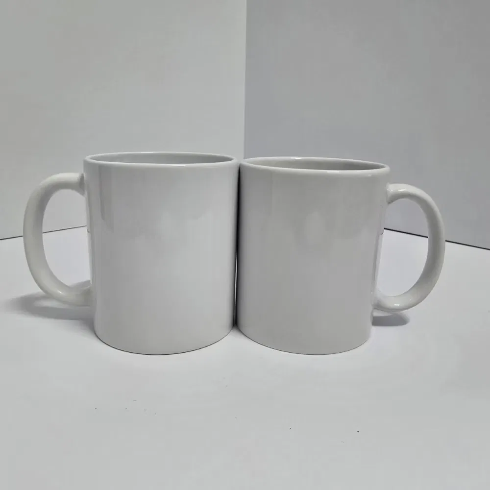 Белая керамическая кружка 11oz для сублимации