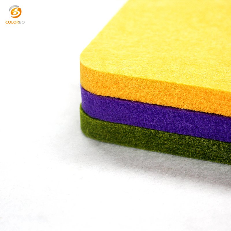 4*8 FT 9mm Thickness Polyester Fiber Plain Acoustic Panel