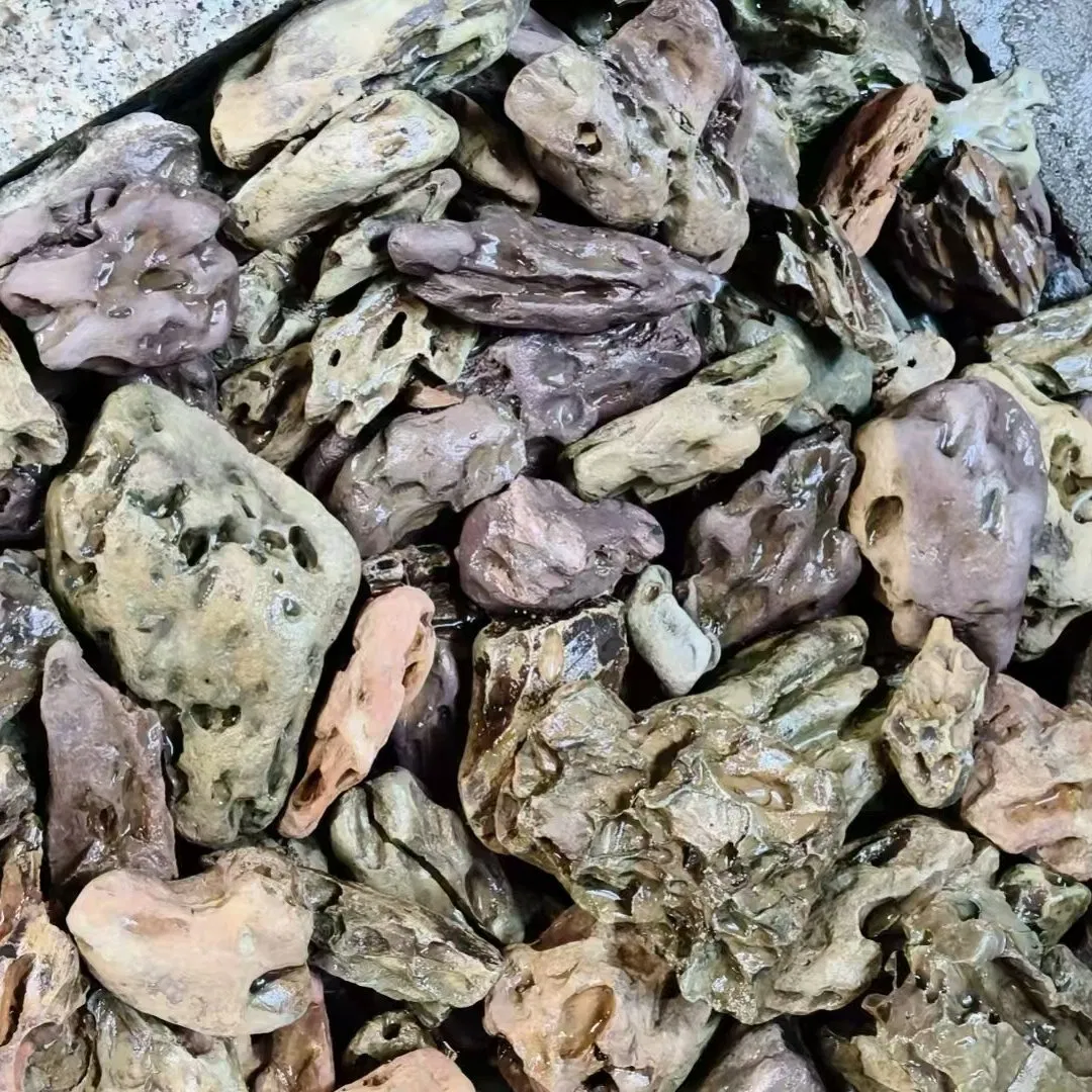 River Tumbled Dragon Stone Ohko Rock Aquarium Rocks