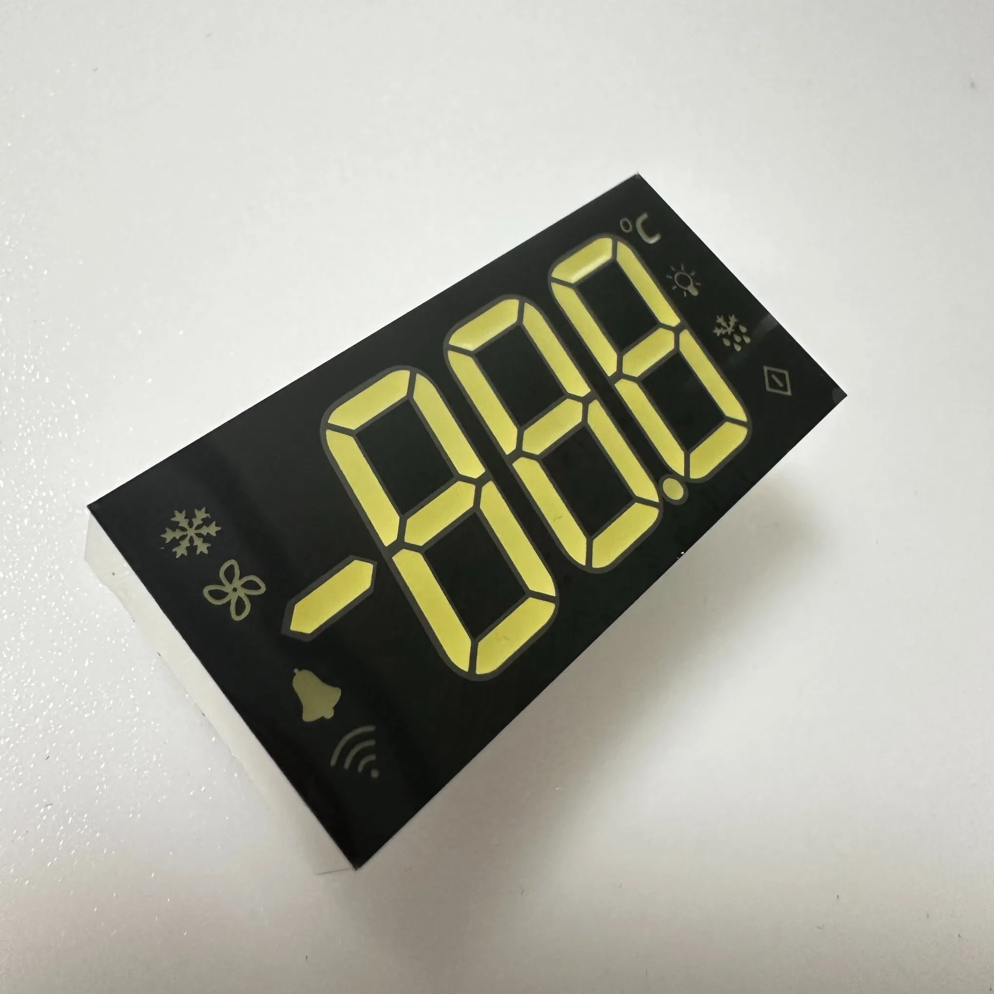 Ultra White LED Display 3 Digit 17mm 7 Segment Common Cathode for Refrigerator Indicator