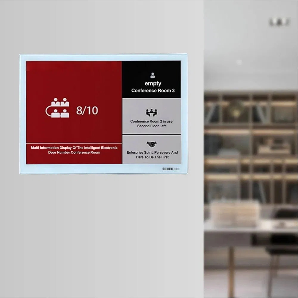 Customized to Sample Digital Smart Office Solution Conference Meeting Room 11.6 Inch 4 Color Epaper Bluetooth Large E Ink Display Crash Prevention