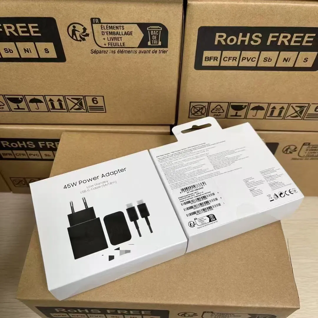 Зарядное устройство 45W Type-C с кабелем 1.8м