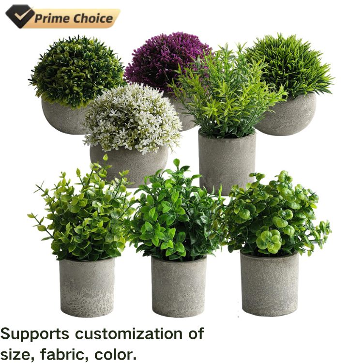 Бонсай искусственный в горшке нордический стиль