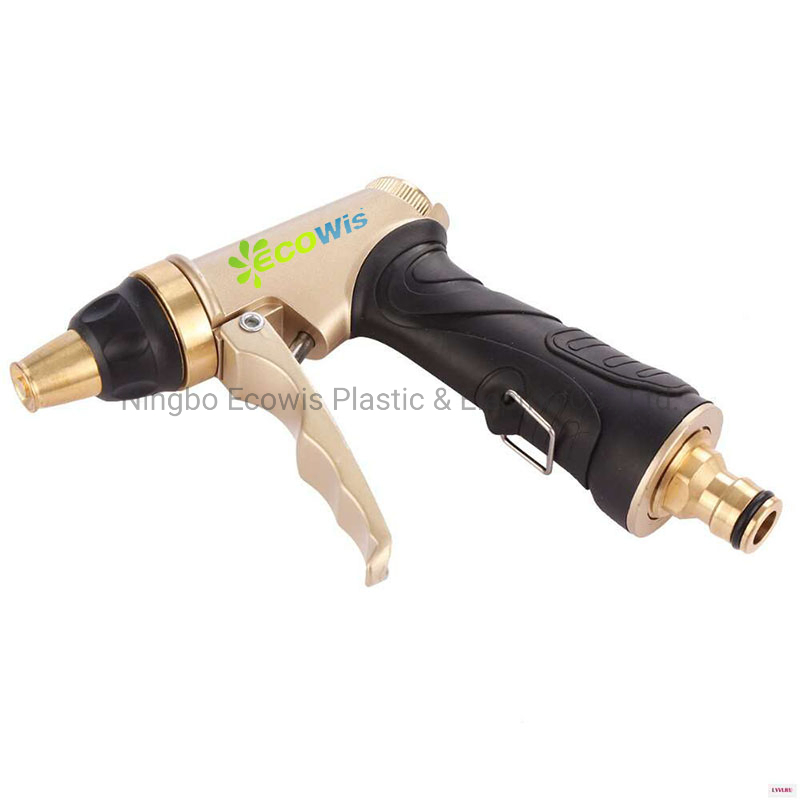 Quick Coupling Heavy Duty Metal Garden Hose Spray Nozzle