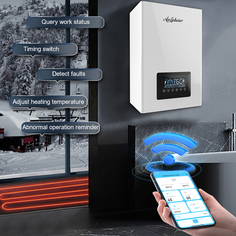 220V/380V 3 Phase Intelligent Constant Temperature Electric Heating Boiler for Household