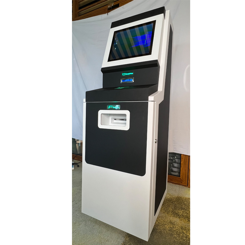 High Quality Self-Service Bank Card ATM Kiosk Touch Screen Digital Locks Fingerprint Authorization Anti-Hacker ATM Machine