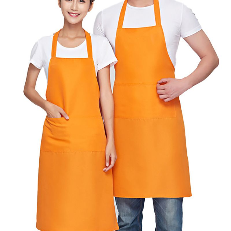 Wholesale Custom Made Uniform Promotion Blank Bib Kitchen Resterant Waiter Apron