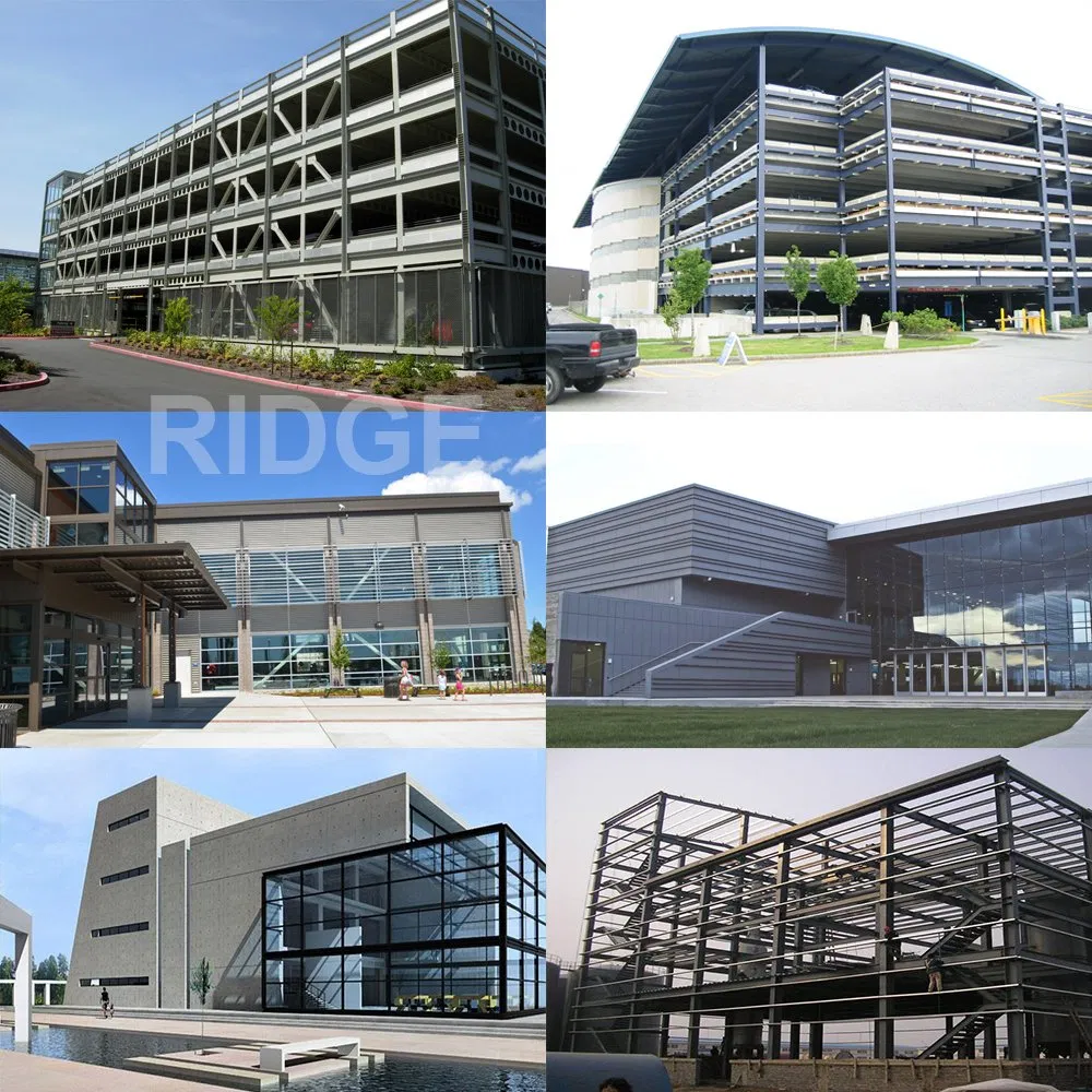 Steel Structure Pedestrian Bridge Protection Comfortable Prefab House with Prefab Canopy