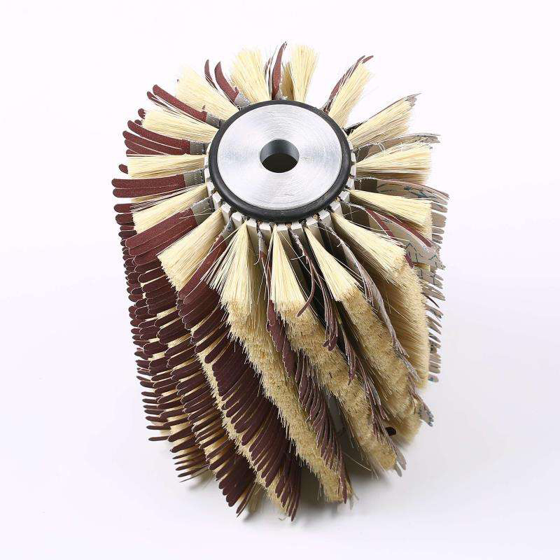 Шлифовальный ролик из сизалевой шкурки для дерева и мебели