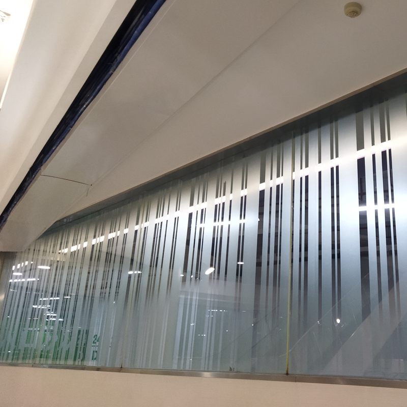 Self Adhesive PVC Film Glass Decor Window Film Privacy Glass Film