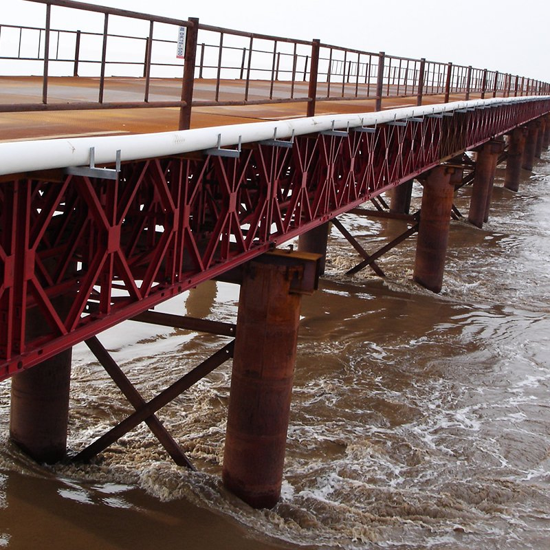 Durable Railroad Trestle Bridge for Scenic Model Railroads
