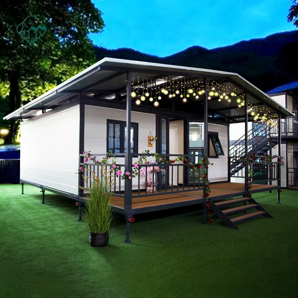 Double Wing Mobile Folding Integrated House Professionally Produced in China