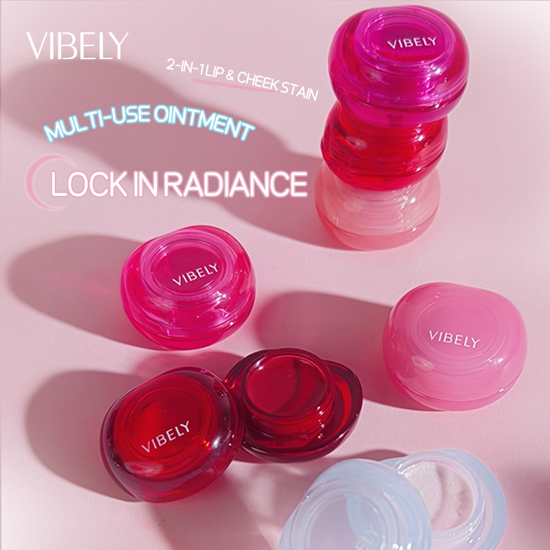 Makeup Cosmetics Wholesale Moisturizing Lip Cheek Hydrating Water Light Glossy Jelly Lip Gloss Blush