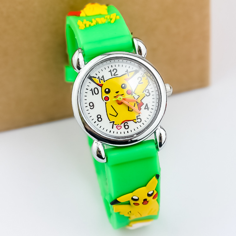 Good Quality 3D Cartoon Mario Silicone Gift Watch