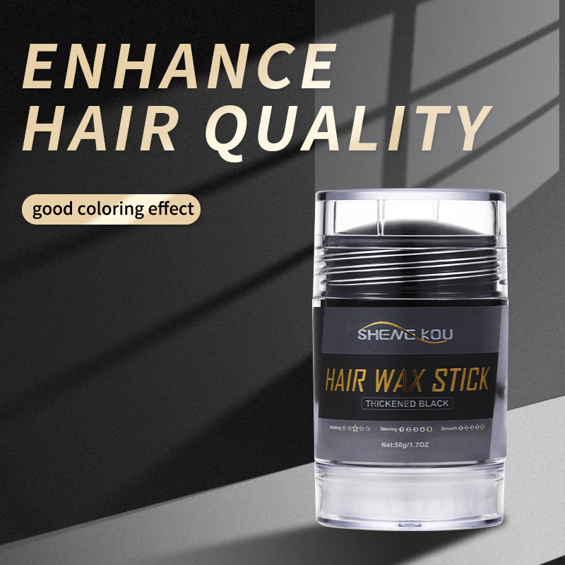 OEM Temporary Hair Color Styling Pomade Stick Private Label Black Wax Stick for Disposable Hair Dye