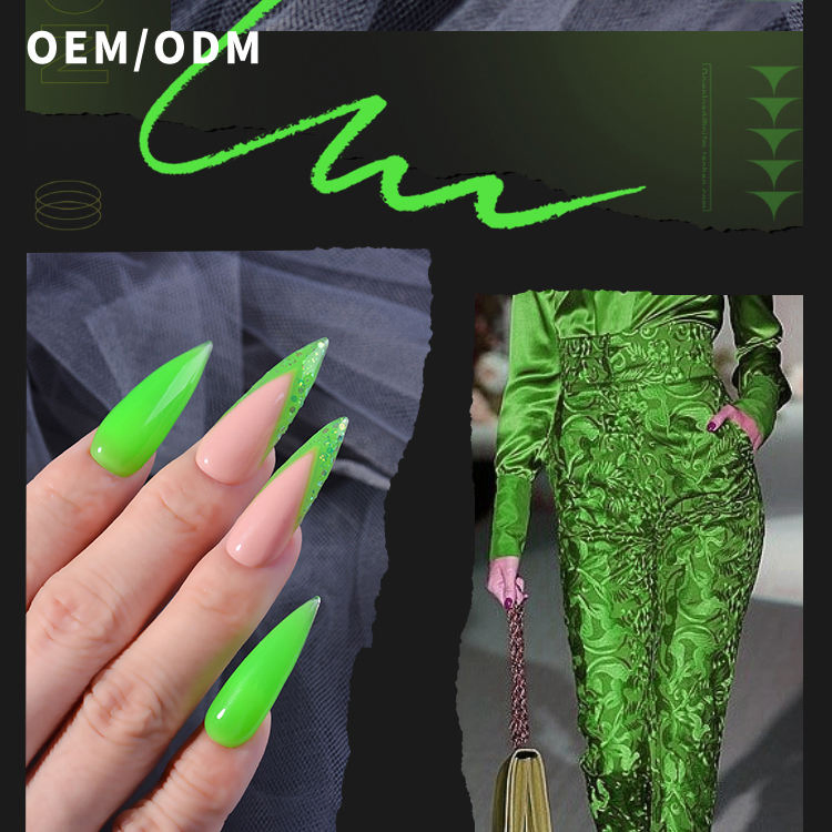 Free Samples OEM ODM Extend Fluorescent Nail Gel Polish Private Label UV Nail Extension Gel
