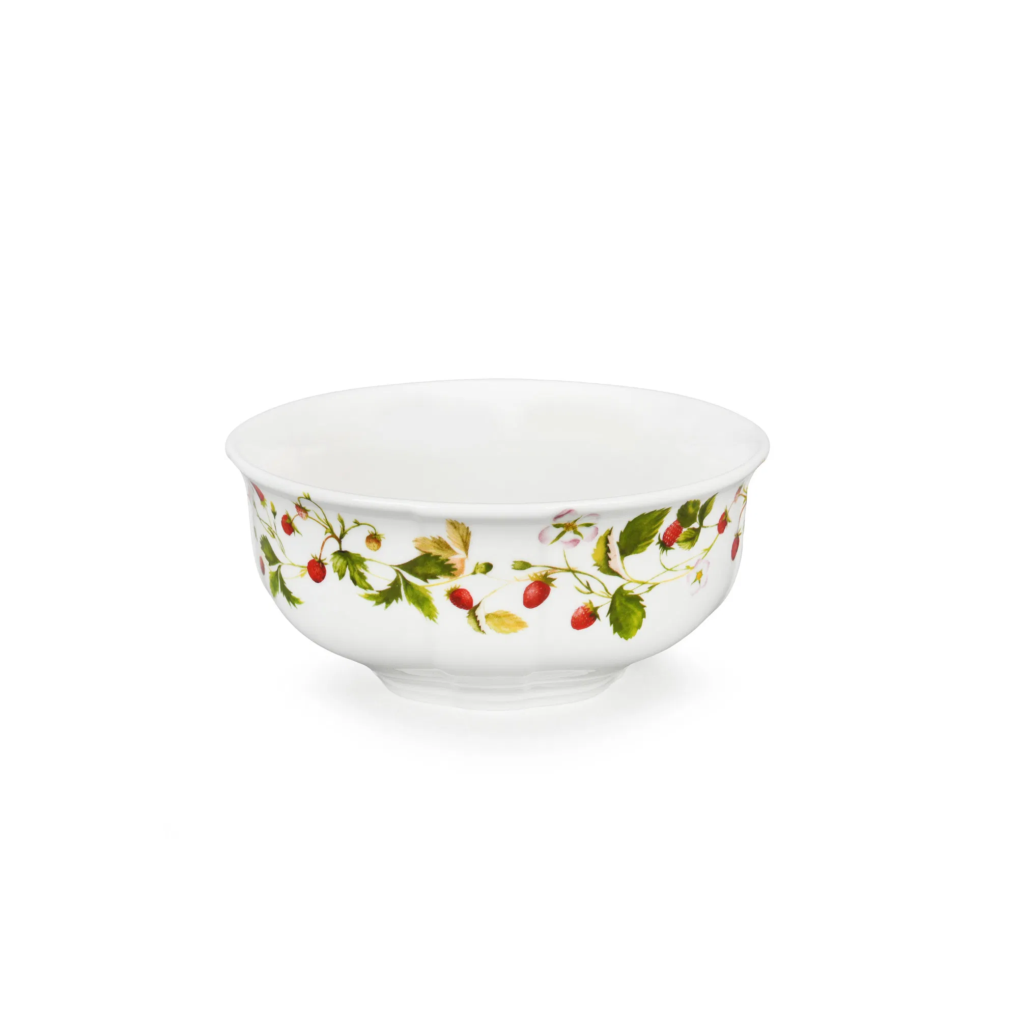 Elegant Floral Ceramic Salad Bowl for Chic Dining Experiences