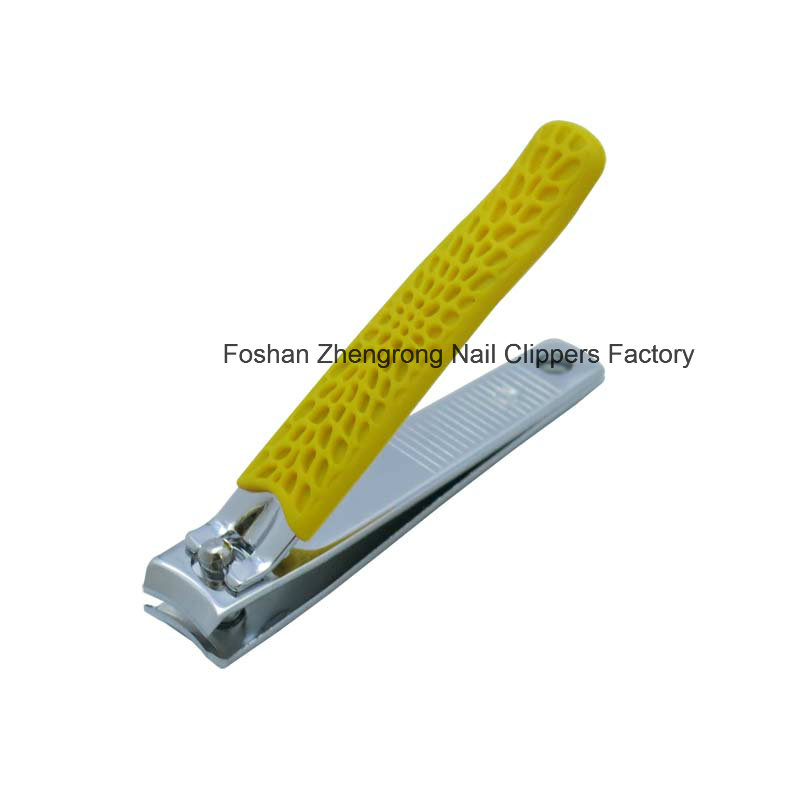 High Quality Carbon Steel Colorful Silicone Cover Toenail Products Cutter (211R-2)