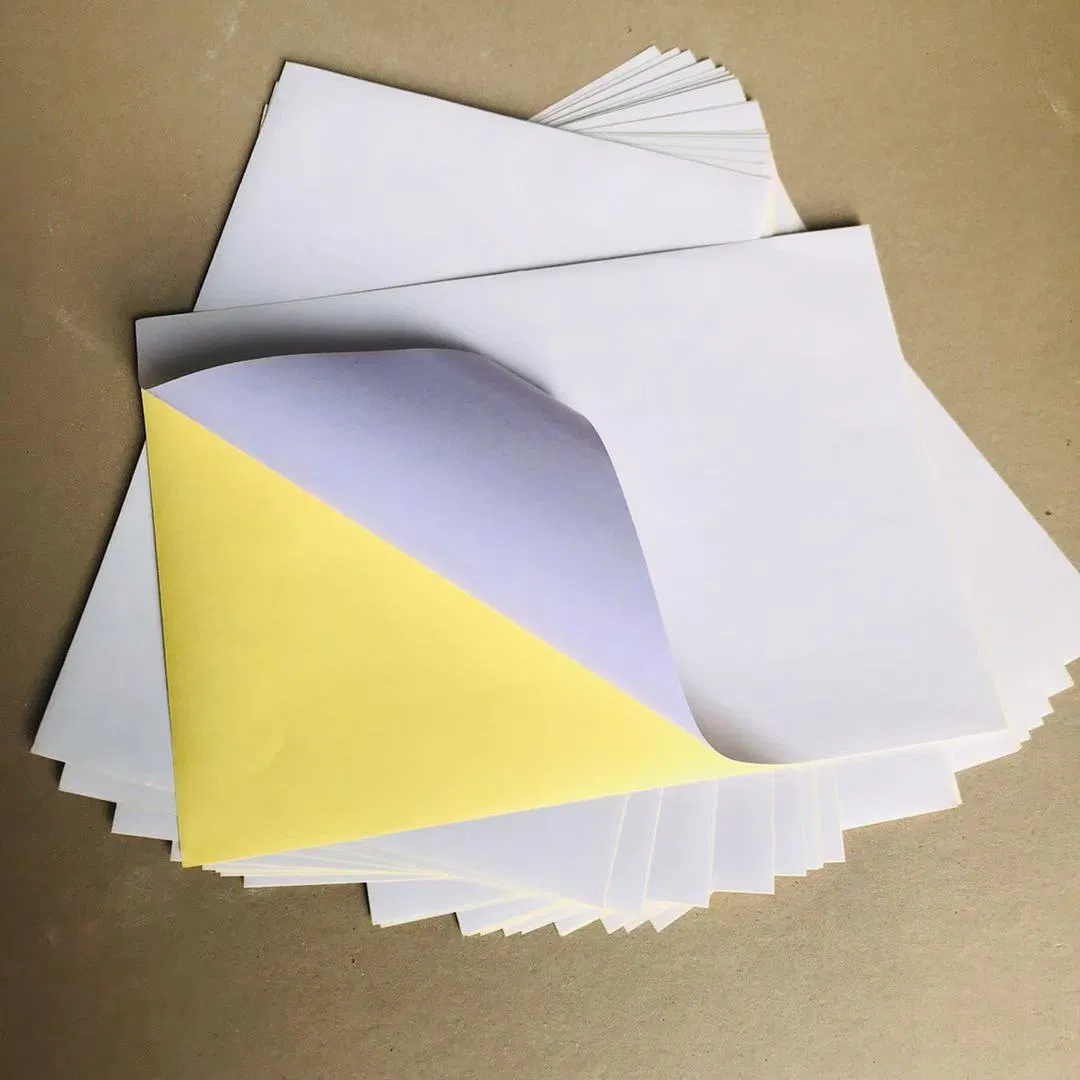 Removable or Cold Freeze Adhesive Paper Adhesive Sticker Paper