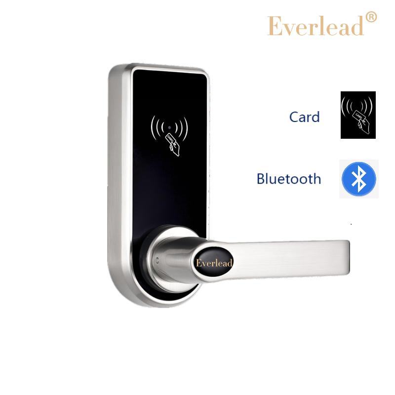 Easy-to-Replace Lock Electronic Smart Lock Cerradura Serrure Smart Card Door Lock RFID Card Key Unlock for Hotel