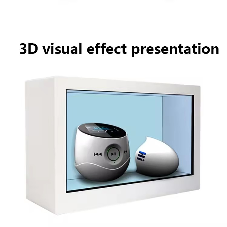 86 Inch Indoor 3D Ai Hologram Interactive Video Holographic Touch Screen Box LCD Transparent Holobox Display Cabinet Showcase
