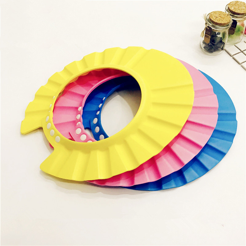 Adjustable EVA Baby Shower Hat Bathing Hat Bathing Protection Bath Hat
