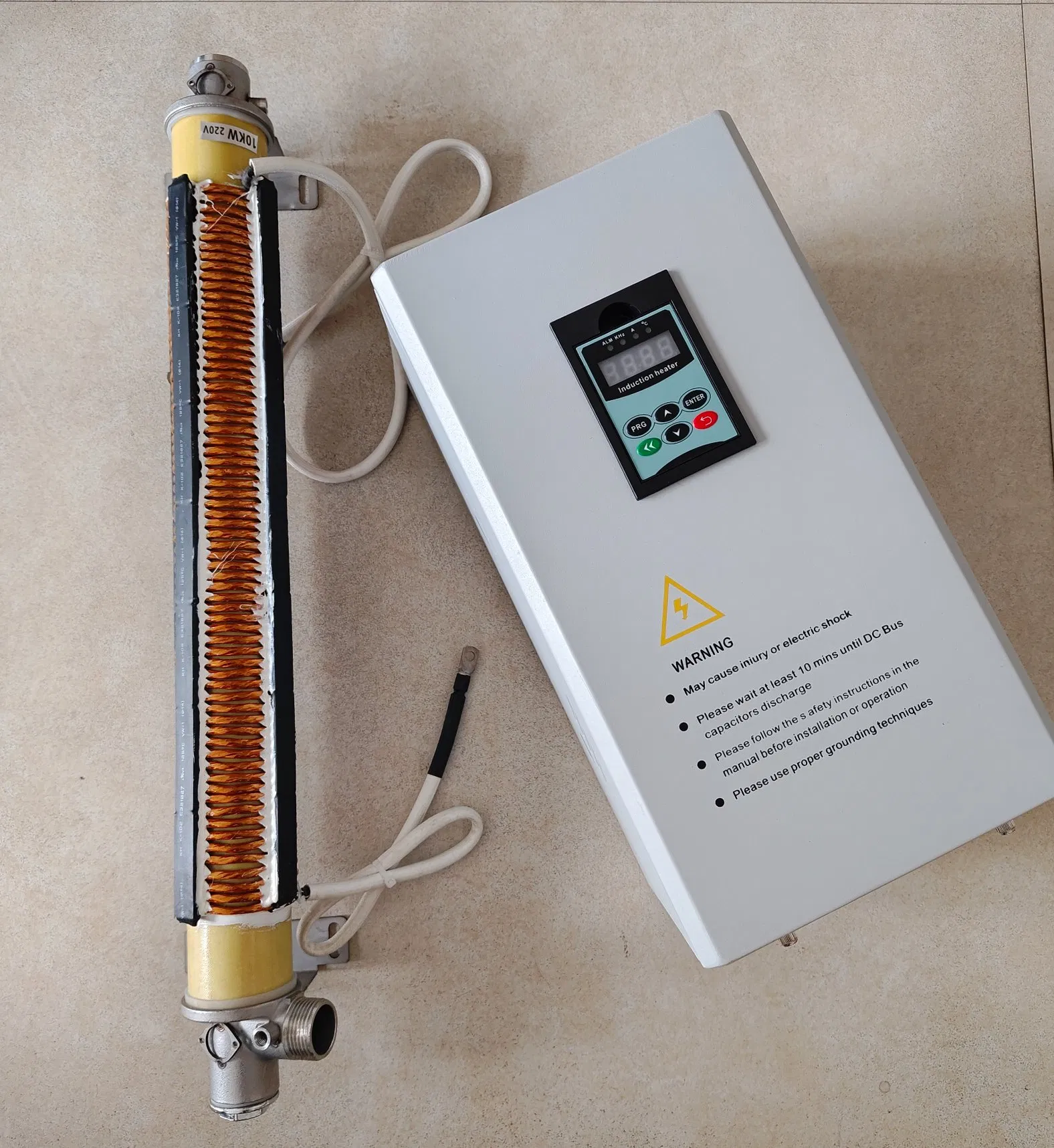 CE Wall Mounted 15kw Electric Fireplace Highly Customized Electricmagetic Indution Heater
