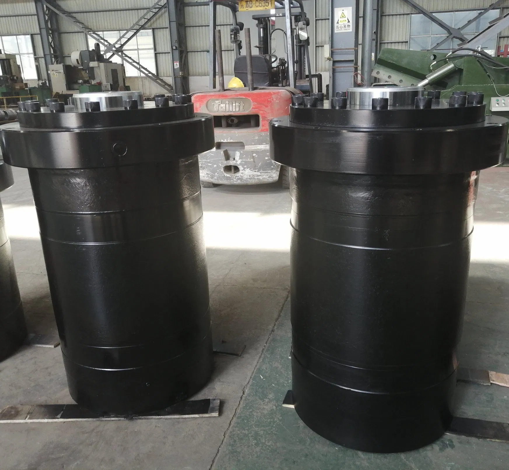 Гидравлический цилиндр 500 тонн одностороннего действия