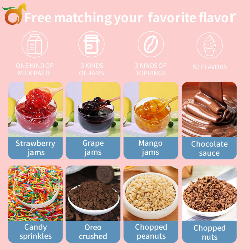 Commercial Ice Cream Machine Snow Ice Cream Vending Machine with Credit Card Banknote Coin