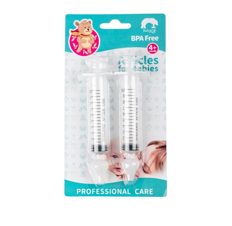 Customize Baby Nasal Irrigation Nasal Aspirator Nasal Syringe Baby Nose Cleaner Wash
