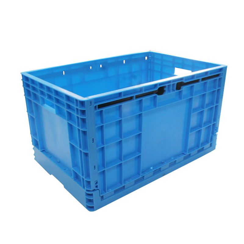 Wholesale Multi-Purpose Plastic Folding Turnover Box Crates Totes Boxes Warehouse Storage Box