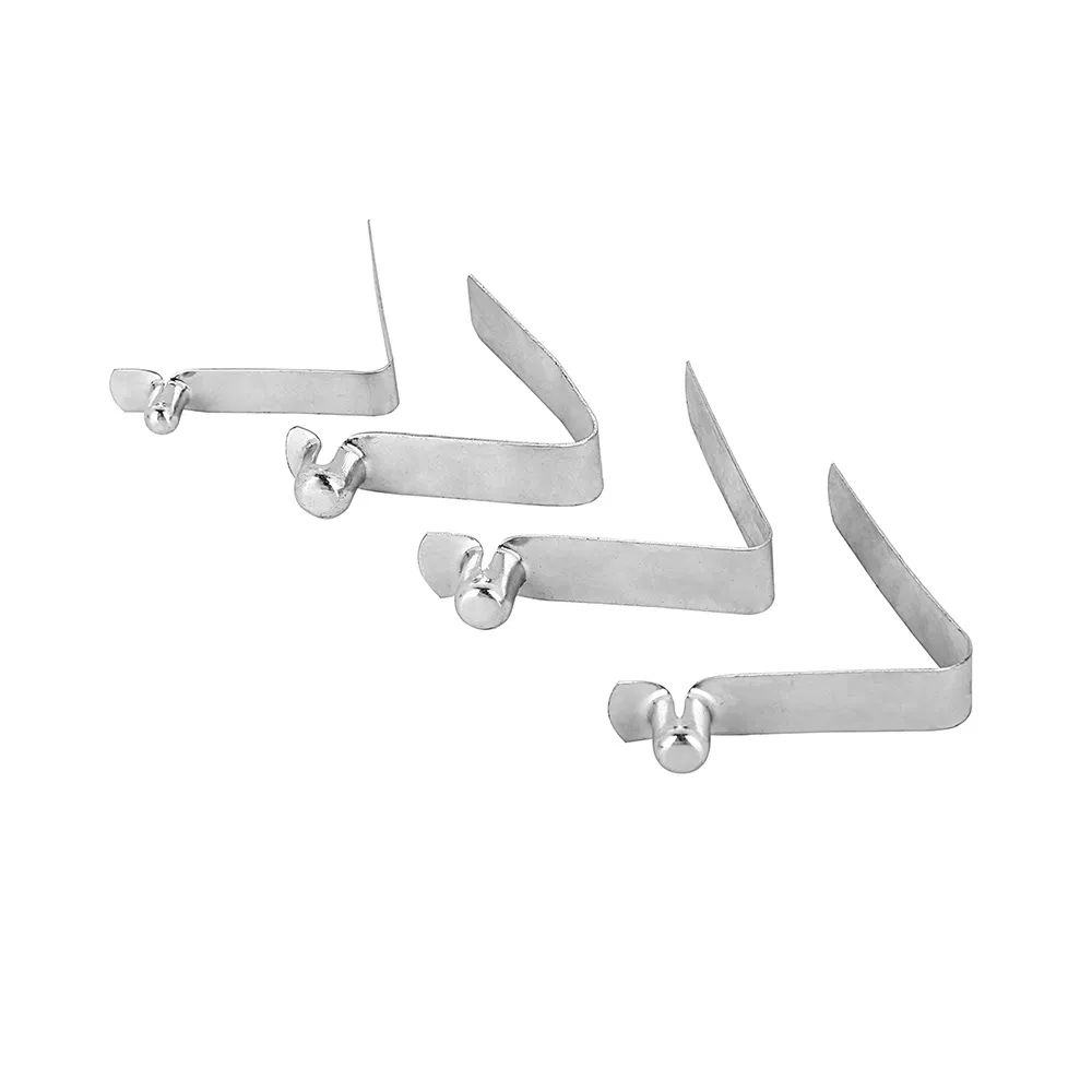 Пружинная клипса V-образная из нержавеющей стали