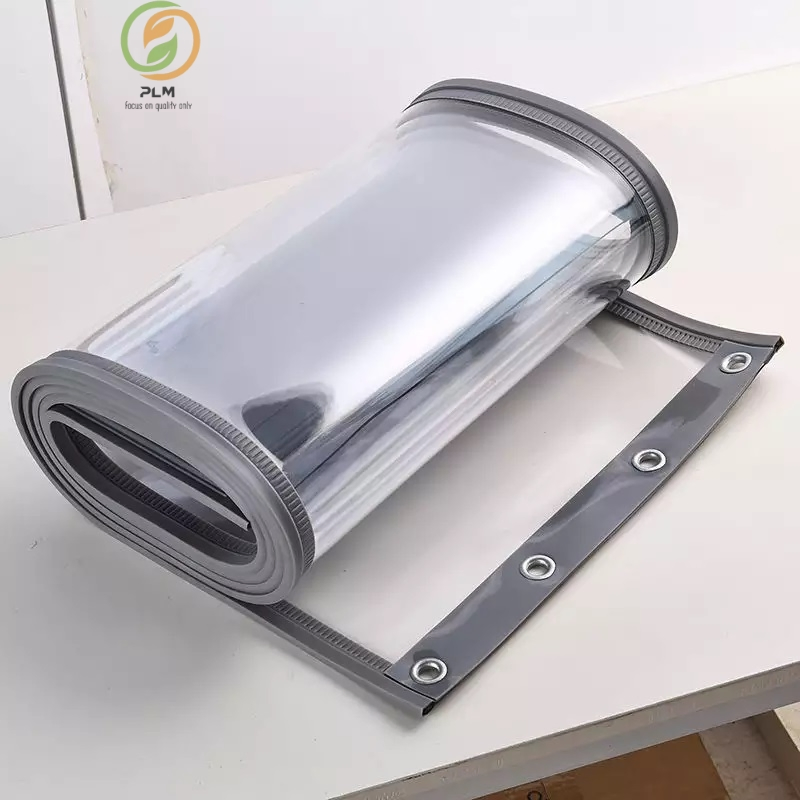 Magnetic PVC Strip Door Curtain Winter Insulated Door Curtain Panel PVC Thermal Insulated Door Curtain for Outdoor, Balcony