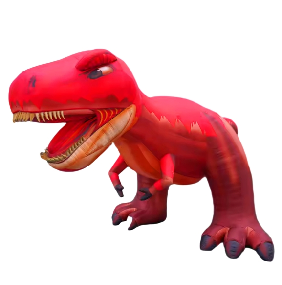 Outdoor Advertising Decoration Dragon Red Inflatable Giant Inflatable T-Rex Dinosaur for Sale