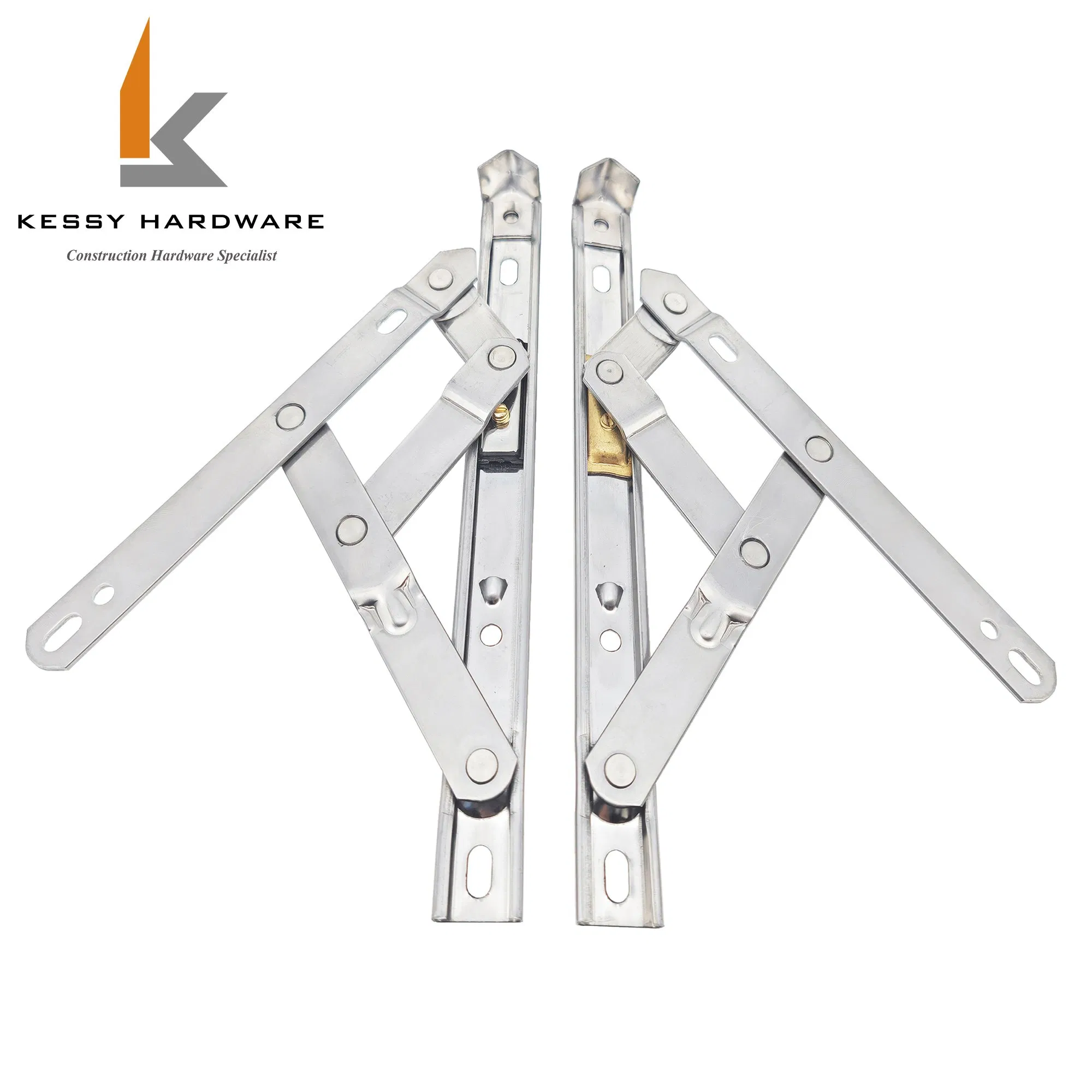 China Manufacturer Stainless Steel Aluminium Window Accessories 19mm Round Groove Friction Stay