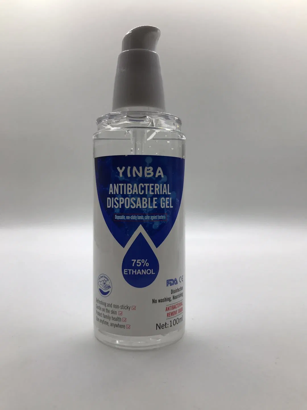 Syp 100ml 75% Alcohol Hand Sanitizere Quick Dyring Disinfection 99.9% Skin Disinfectant