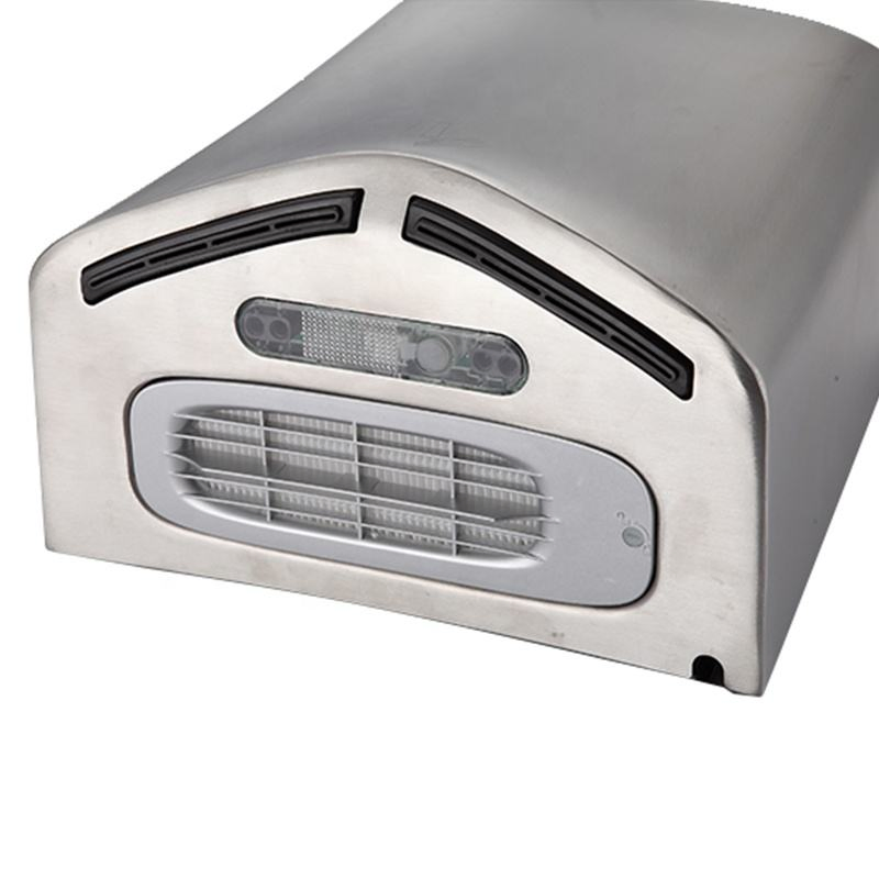 Commercial Washroom Stainless Steel 304 Automatic Dual V-Blade High Speed Hand Dryer