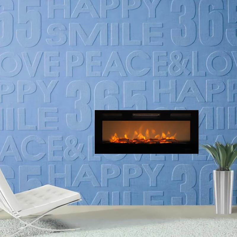 OEM/ODM Wall Mounted Mantel Decor Floating Home Electric Fire Place