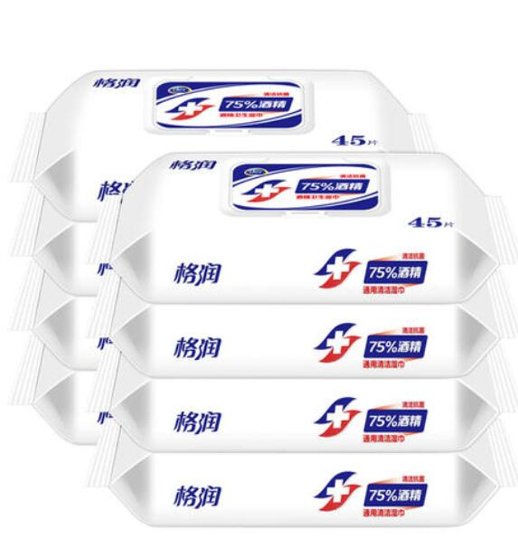 Hot Sale Low Price Alcohol Wet Wipes for Skin Antiseptic Cleaning