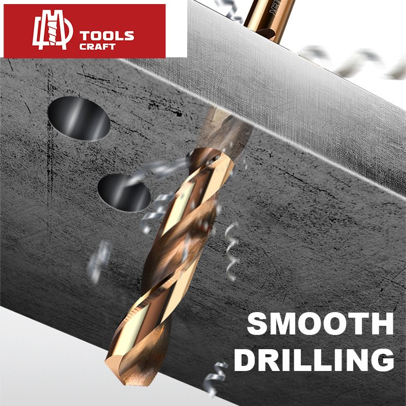 DIN338 HSS Cobalt Twist Drill Bits for Metal