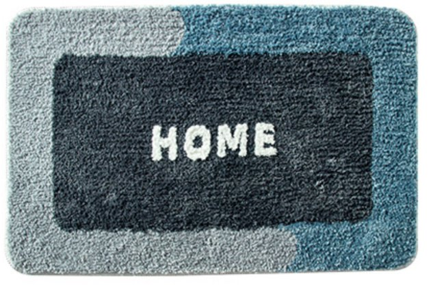 Soft and Water Absorbent Bath Mat Machine Washable Microfiber Shaggy Shower Mat