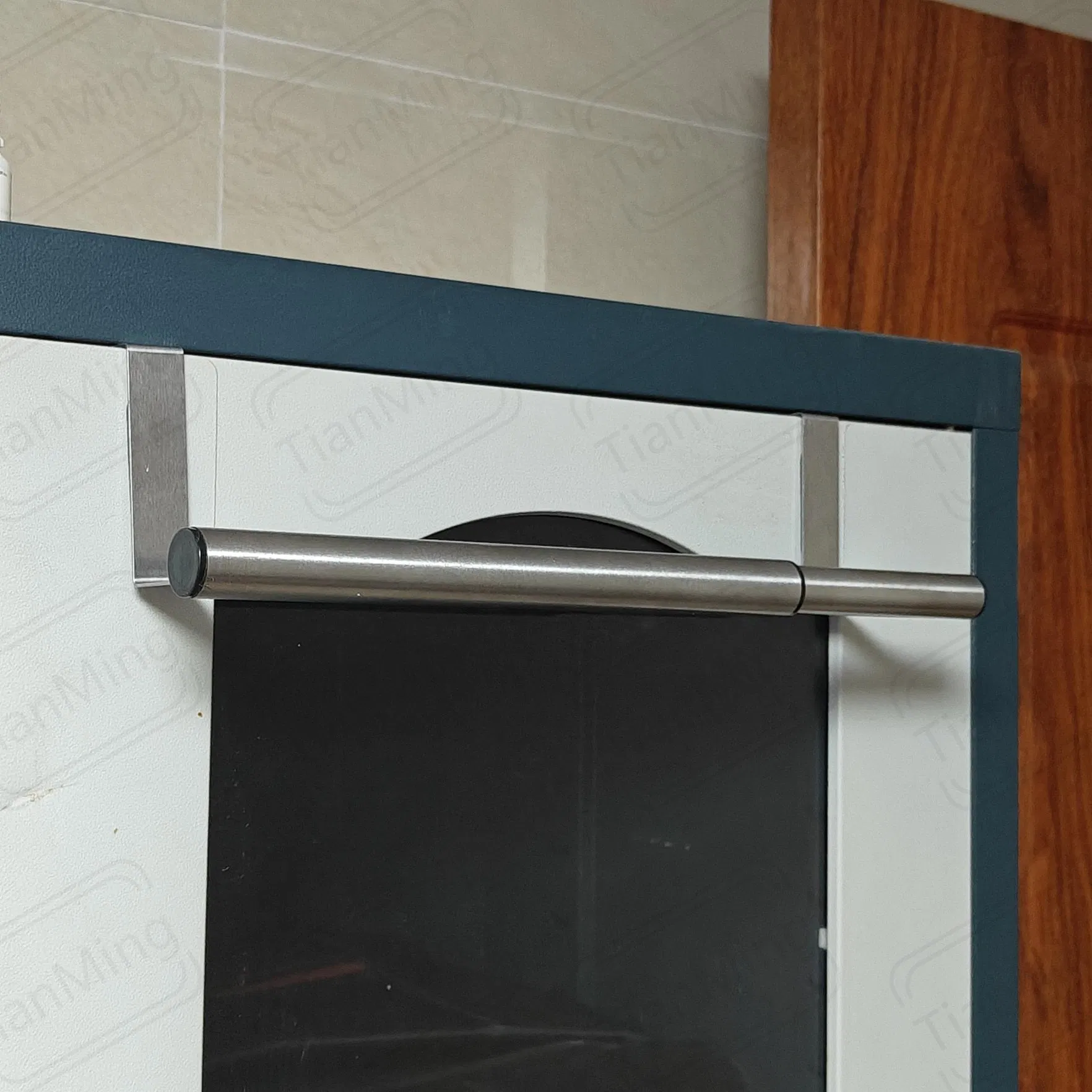 Towel Hanger Door Kitchen Cabinet Stainless Steel Retractable Hanger