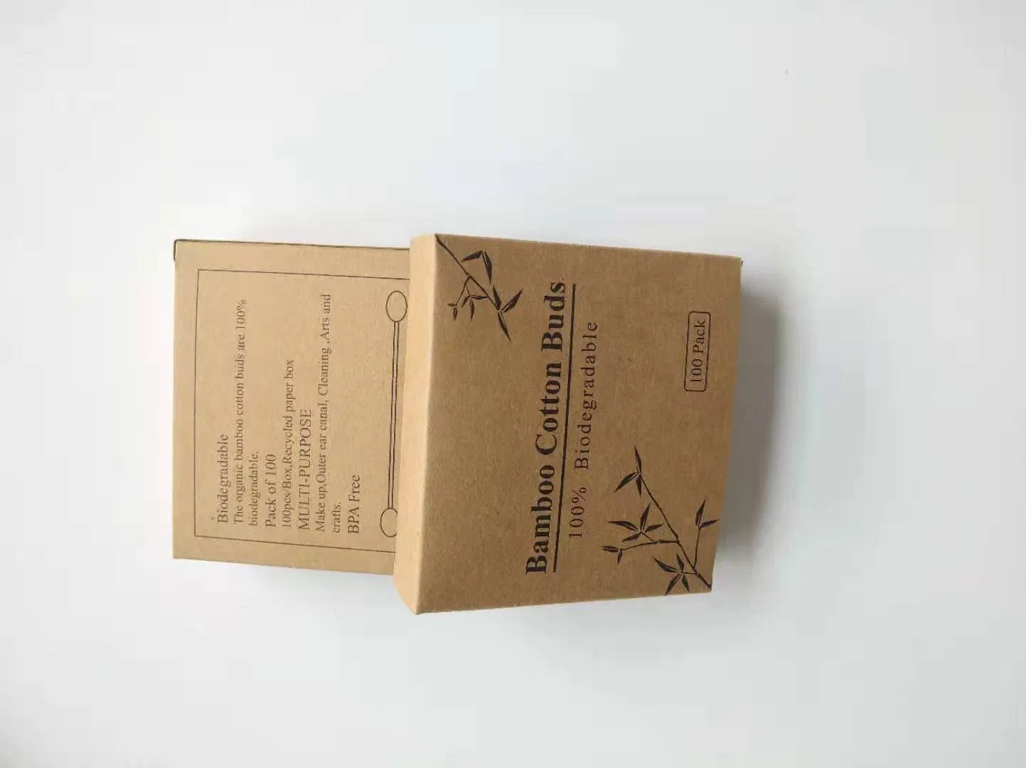 Eco-Friendly Bamboo Cotton Buds Natural