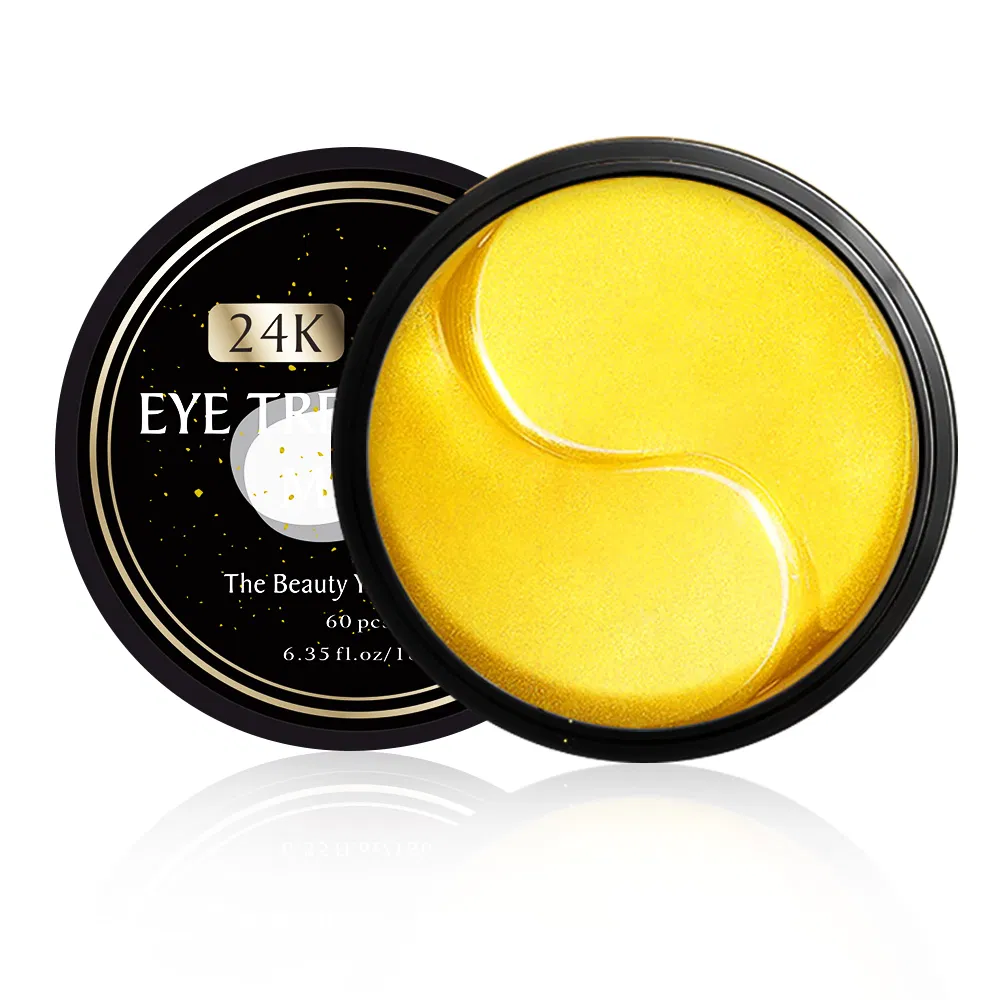 Hot Selling Collagen Eye Mask Anti Wrinkle Crystal Moisturizing 24K Gold Eye Mask